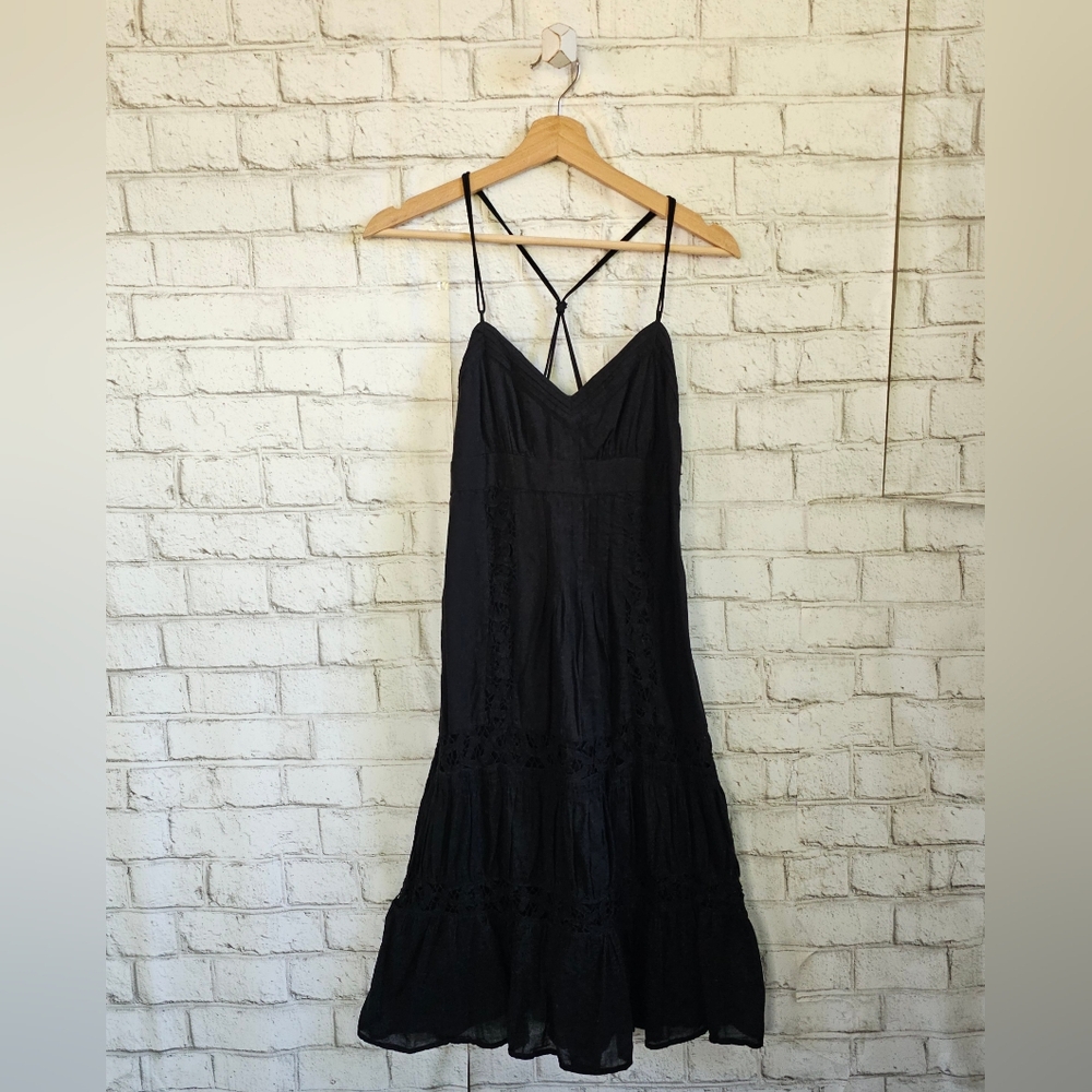 ☆ AEO Black Eyelet Sundress
